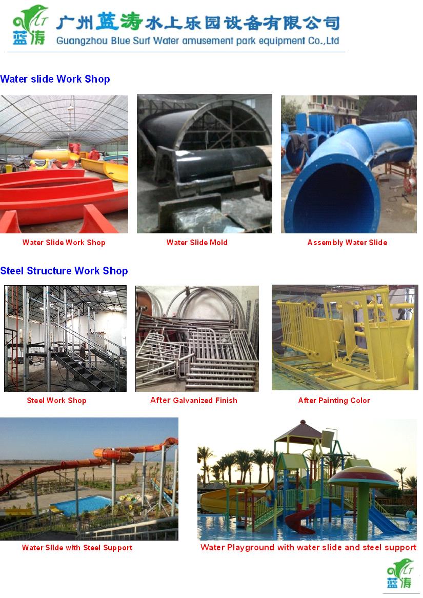 Custom Pool Water Slides For Holiday Resort Toddler Water Slide