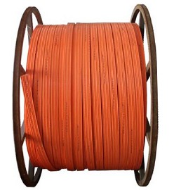 Custom Copper Seamless Conductor Bar , 600V High Tro Reel System