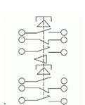 Industrial Remote Controls for Overhead Crane, Single Speed