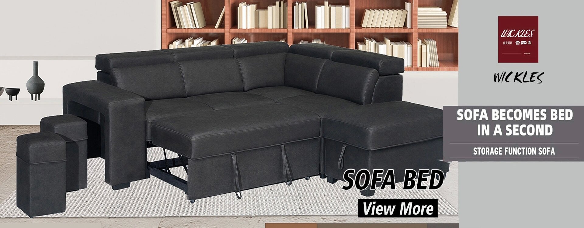 Sofa Bed with Storage