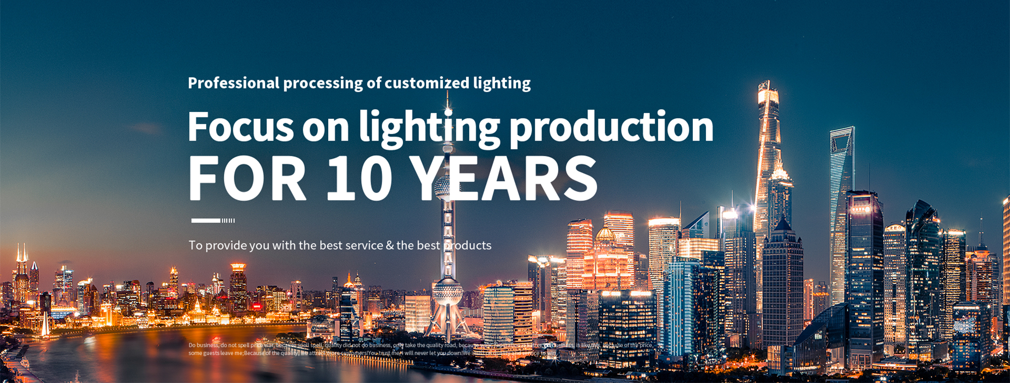 Synno Light More Than 10 Years Experience