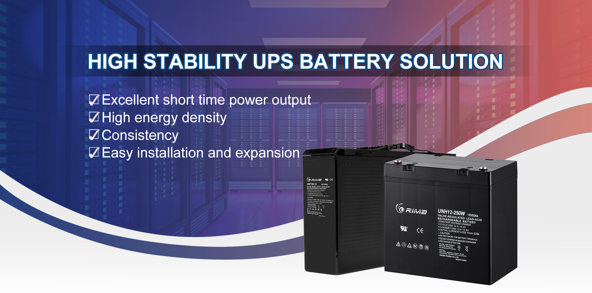 Discover the Pinnacle of Power with OREMA UPS Batteries