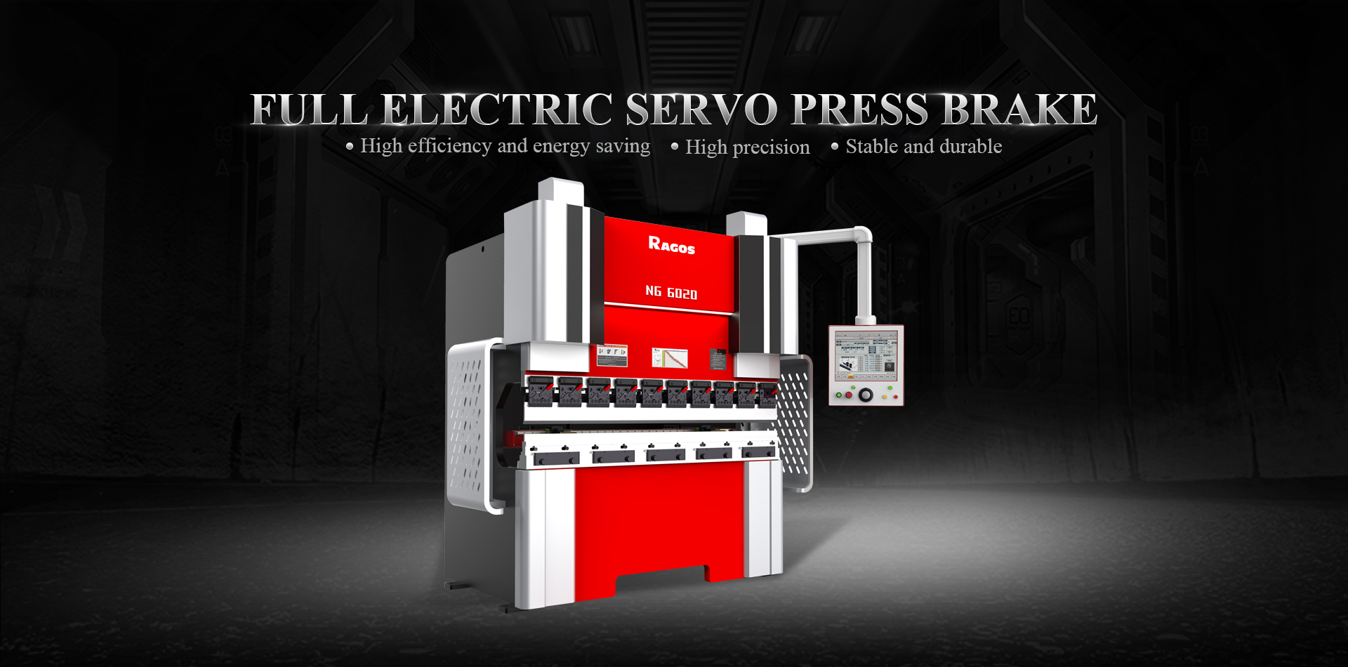 foshan ragos panel bender full electric servo press brake model series