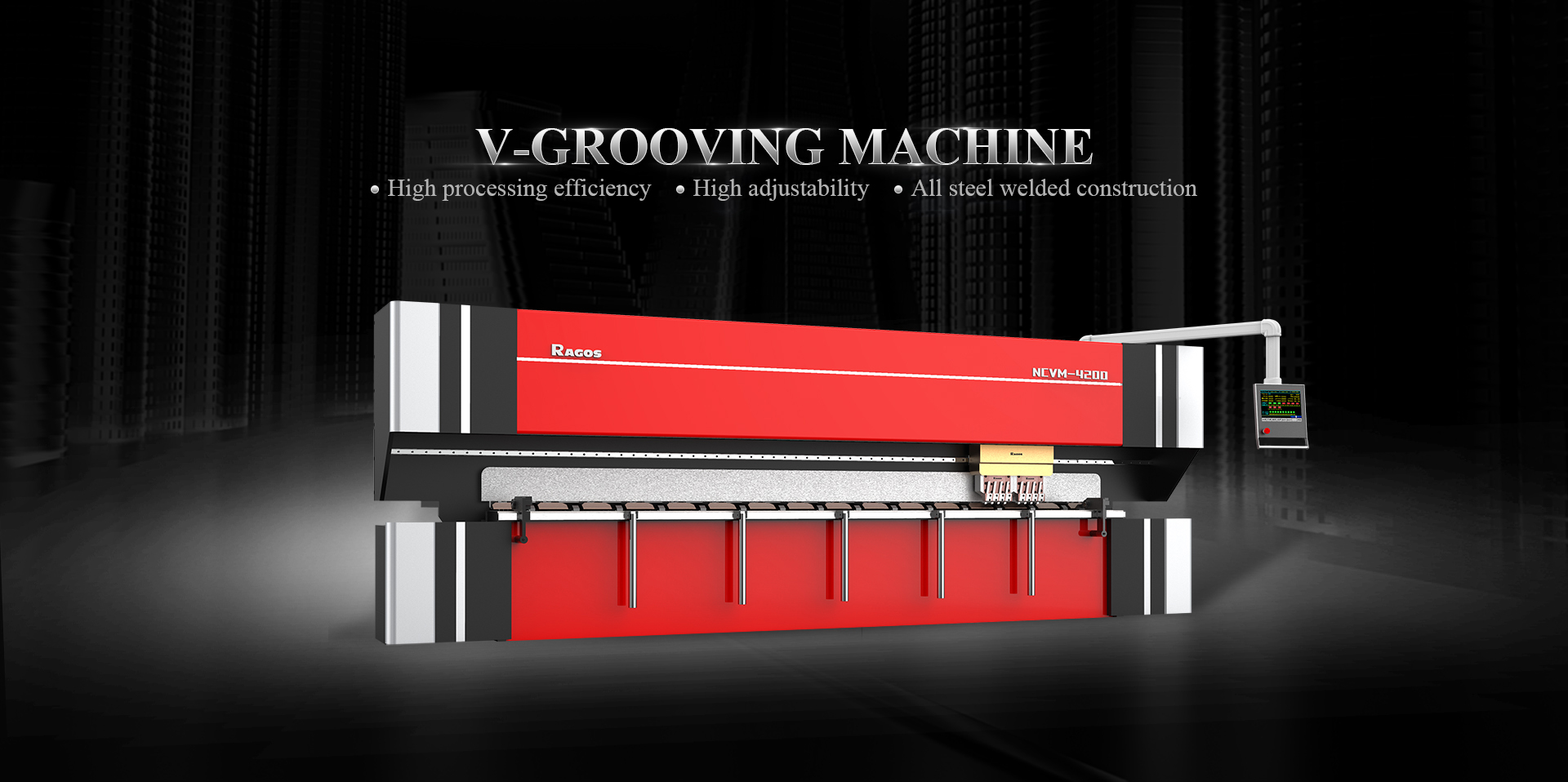 ragos V-grooving machine model 