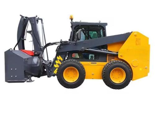 Выкарыстоўваецца пагрузчык Skid Street