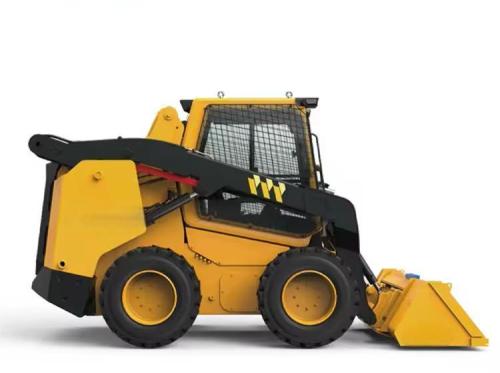 Выкарыстоўваецца пагрузчык Skid Street