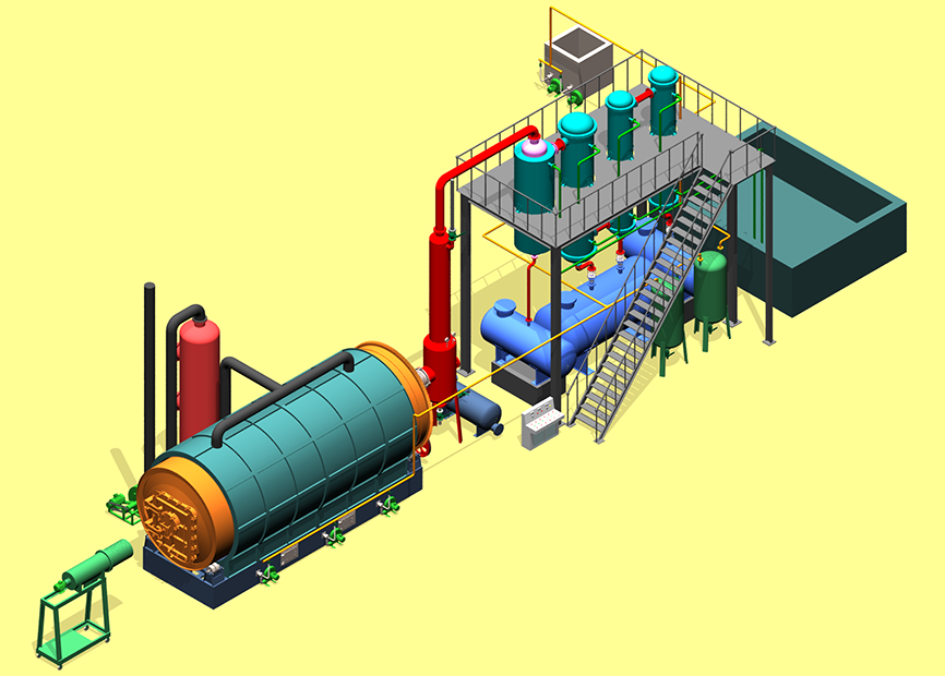 Pyrolysis Machine Design