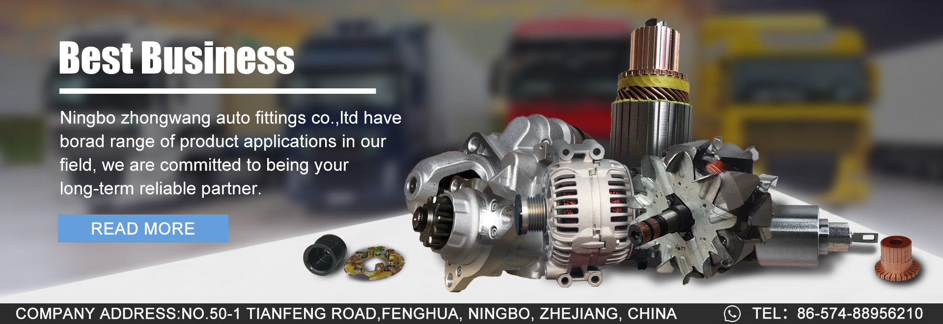 Ningbo zhongwang auto fittings co.,ltd