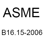 ASME B16.15-2006 Cast Copper Alloy Threaded Fittings