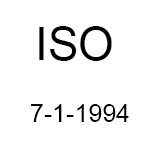 ISO-7-1-1994Pipe threads where pressure-tight joints are made on the threads-Part1