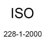 Pipe threads where pressure-tight joints are not made on the threads-Part1 ISO-228-1-2000