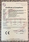 F1A/F1A-2 CE  EMC Certificate