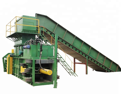 Waste Paper And Cartons Baler Machine