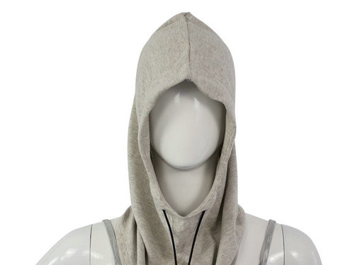 Grijze kleur hoody