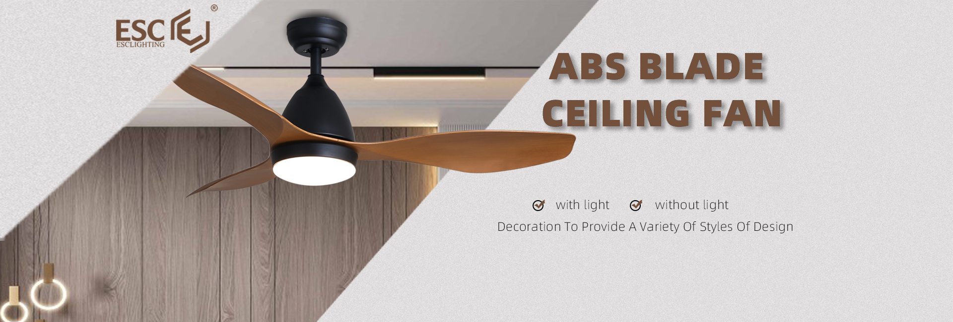 ABS ceiling fan