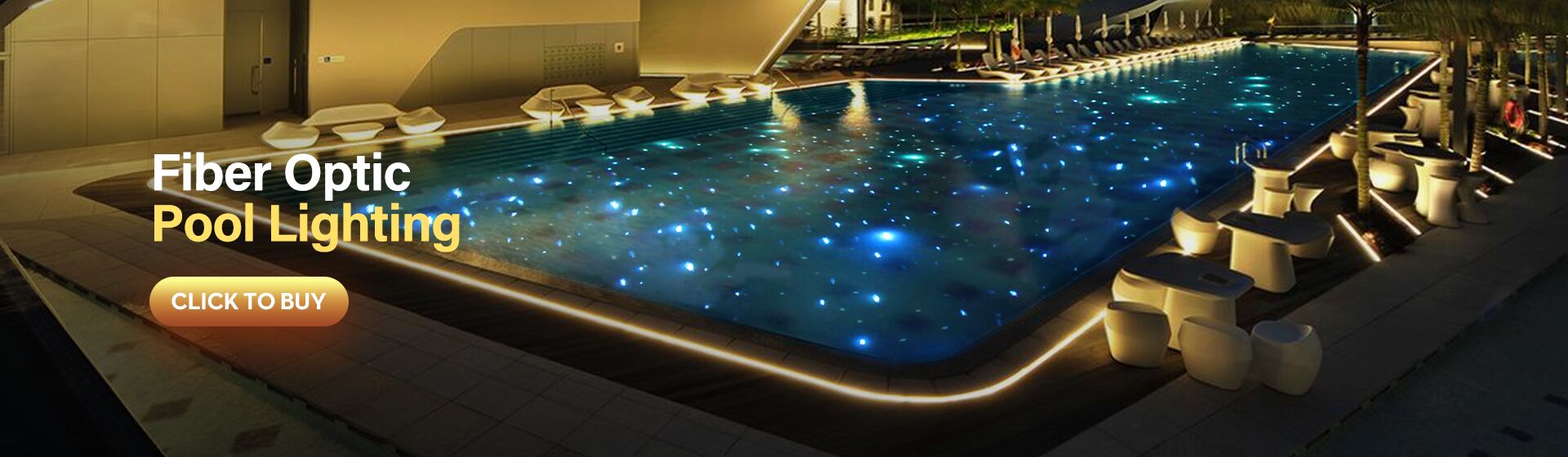 Fiber optic Pool Lighting