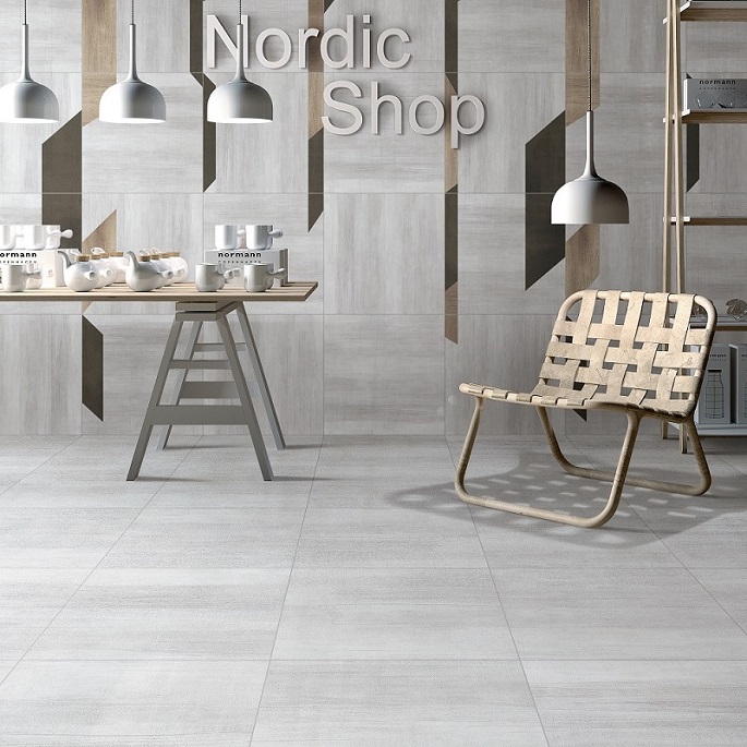 Azulejos de porcelana Cement Look