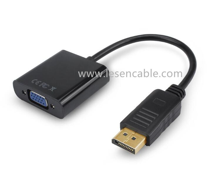 Dp Maschio a VGA Femmina Adattatore Convertitore da Displayport a VGA