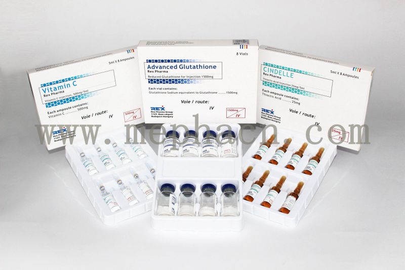 Hot Sale Glutathione Injection Kit for Skin Whitening