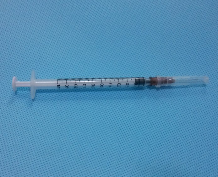 Disposable Medical Syringe 1cc for Injection