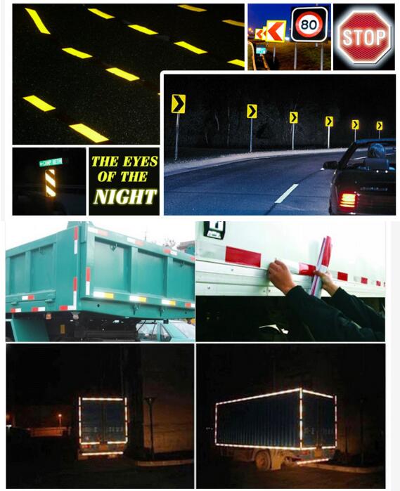 China Manufacturer Waterproof Reflective Tape for Traffic Sign