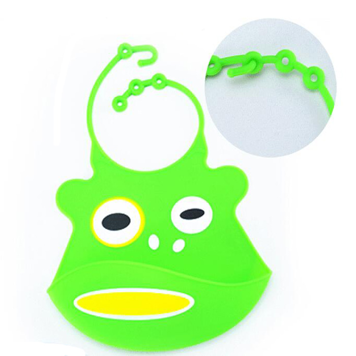 Low MOQ New Soft Custom Easy to Clean Silicone Bibs for Baby