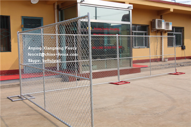 Galvanized Chain Link Temporary Fencing for Us Markets