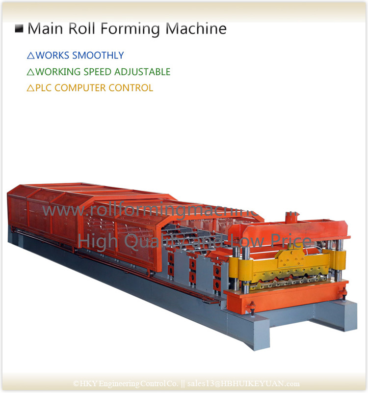 Indonesia Rib Roofing Sheet Roll Forming Machine