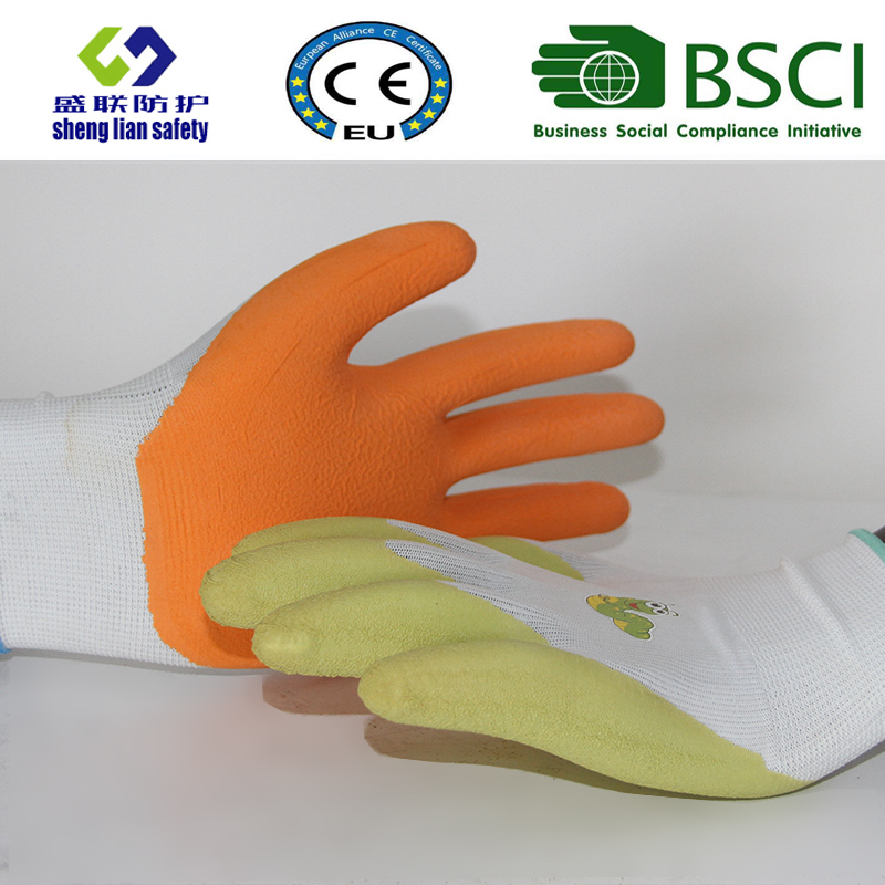 Foam Latex Coated Gardening Work Gloves