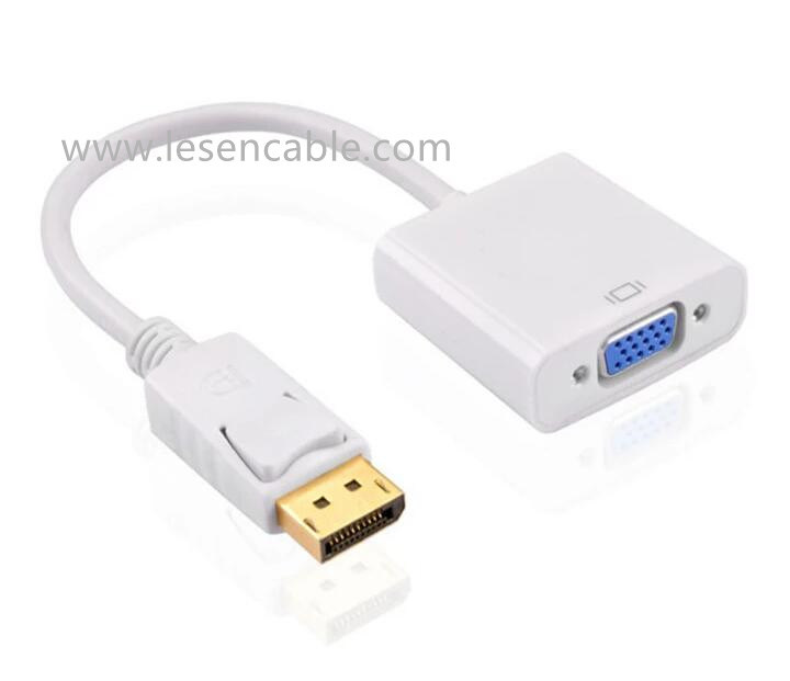 Dp Male to VGA Female Adapter Displayport to VGA Converter