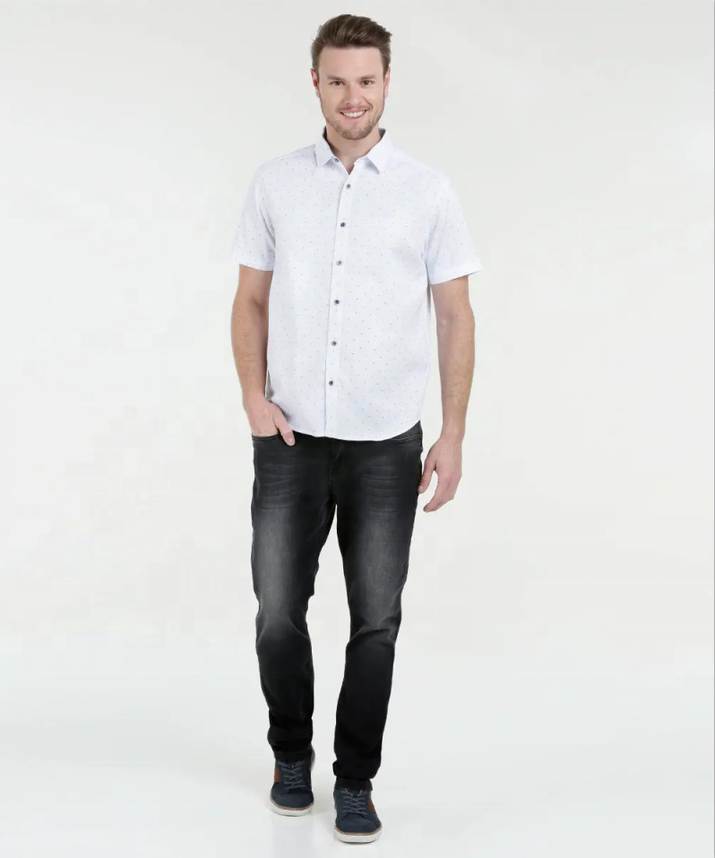 short sleeve business formal dress shirt