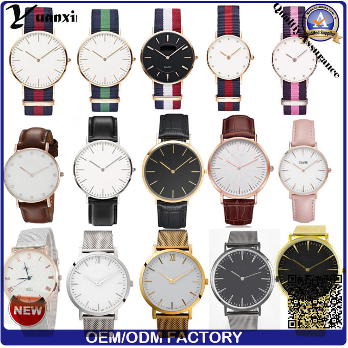 Yxl-622 Japan Movt. Stainless Steel Classical Nato Band Men Watch, Slim Nato Nylon Strap Dw Watches