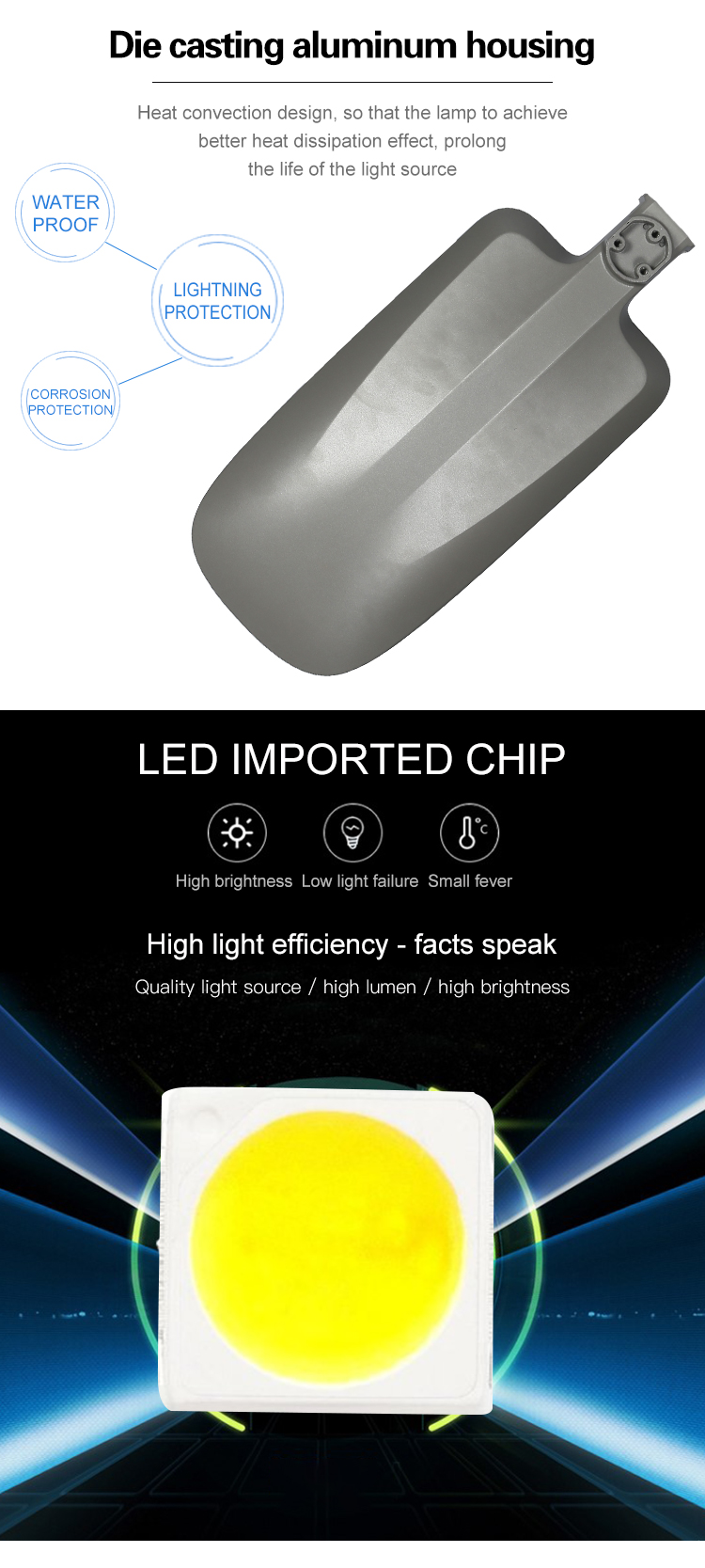 Solar led light