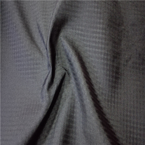 Water & Wind-Resistant Anti-Static Sportswear Woven Plaid Jacquard 100% Polyester Fabric (E153)
