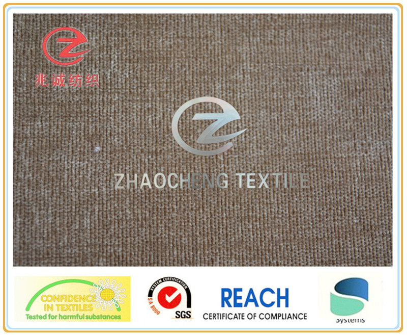 28W One Way Stretch Bonded Corduroy Fabric for Sofa Use (ZCCF057)