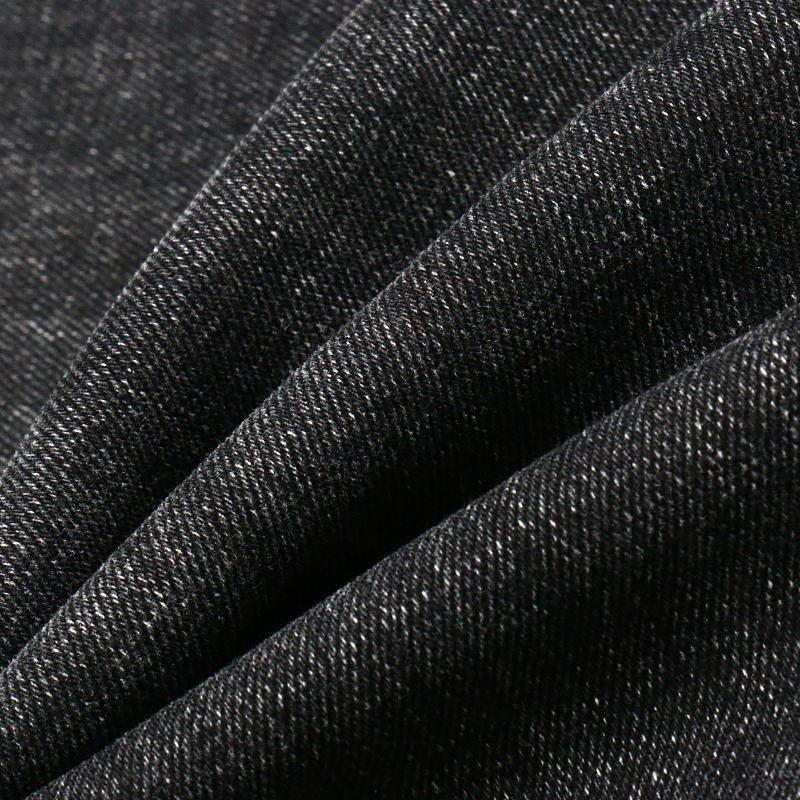 Black Cotton Spandex Polyester Denim Fabric of High Quality