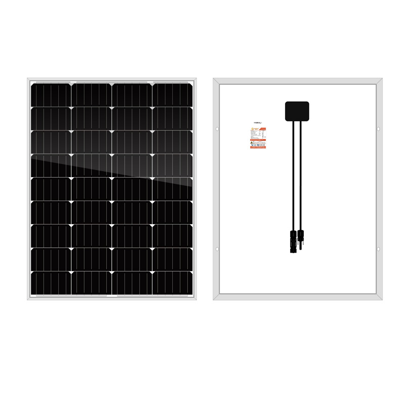 100W mono solar panels