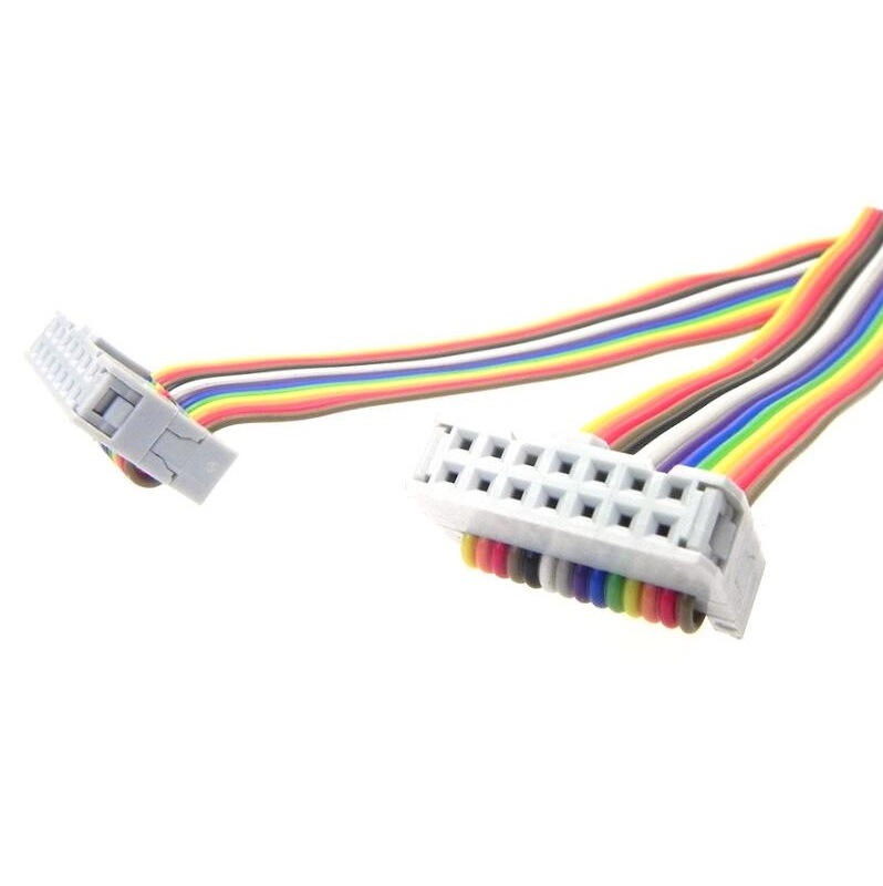 40pin 1.0mm/1.27mm Pitch Flat Rainbow Ribbon Wire Cable