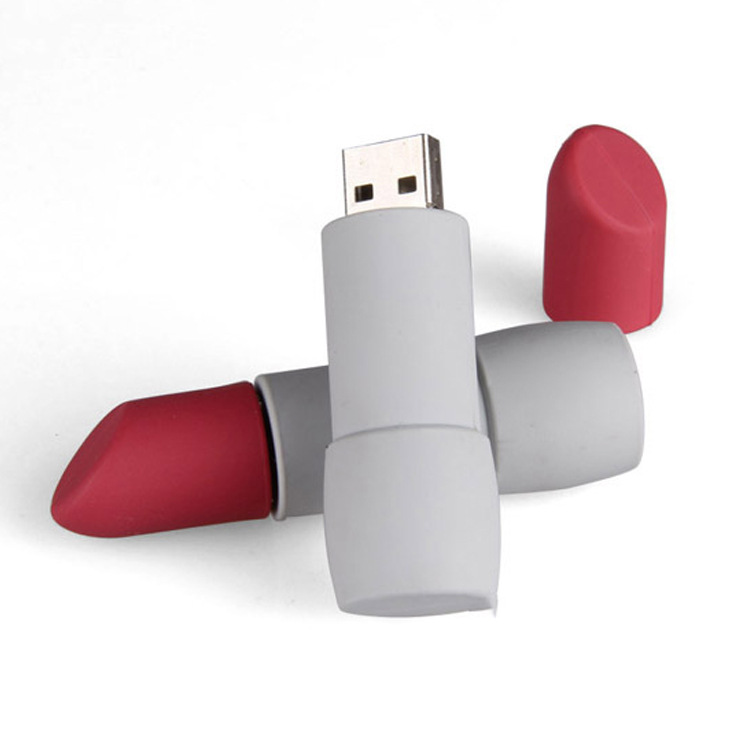 PVC Lipstick USB Flash Drive