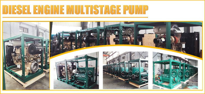 150HP Diseal High Head Centrifugal Multistage Water Pump