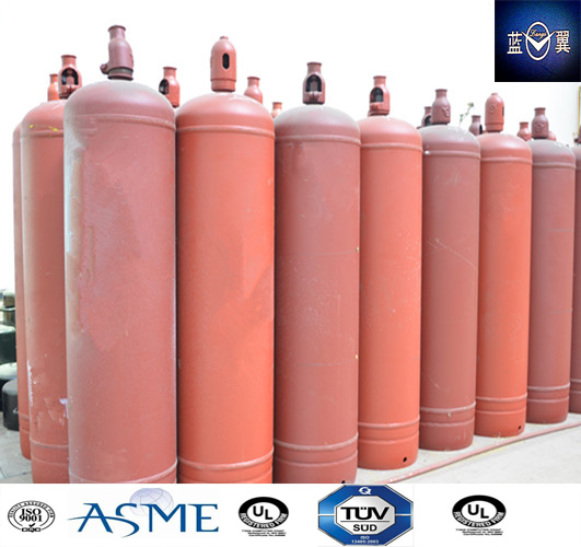 90kg 100L Empty Steel Welding Refillable Trimethylamine Gas Cylinder