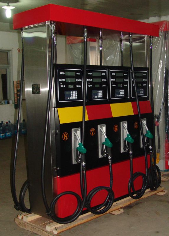 Zcheng Filling Station Tatsuno Fuel Dispenser 4 Pump 8 Nozzle