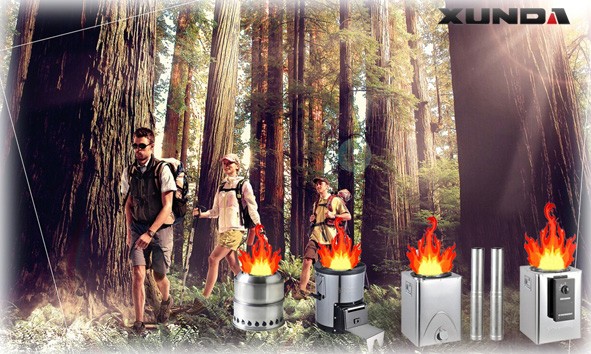 Dragon Series Outdoor Camping Stove with Chimney