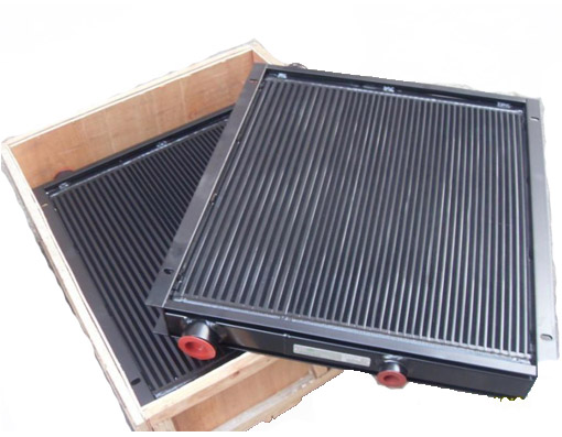Plate Oil Cooler Industry Aluminum Radiator Air Compressor Parts Cooler