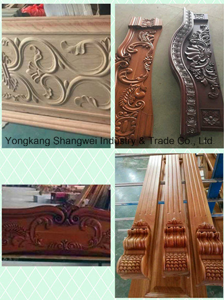 High Quality Mother-Son White Meranti Wooden Door