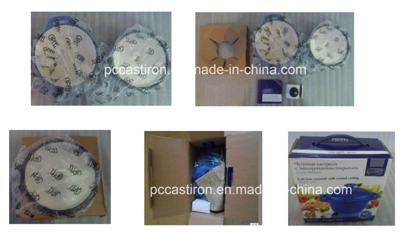 Enamel Cast Iron Baking Pan Manufacturer From China