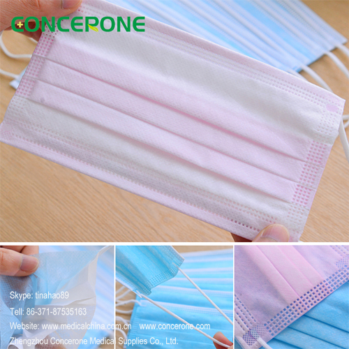 Disposable Medical Dust Face Mask with Design