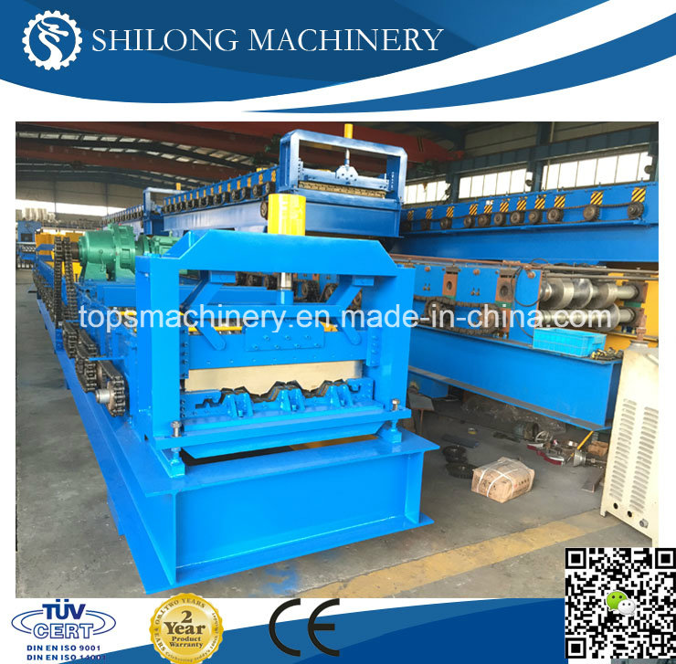 CE Approved Lifetime Service Metal Floor Decking Roll Forming Machine with ISO