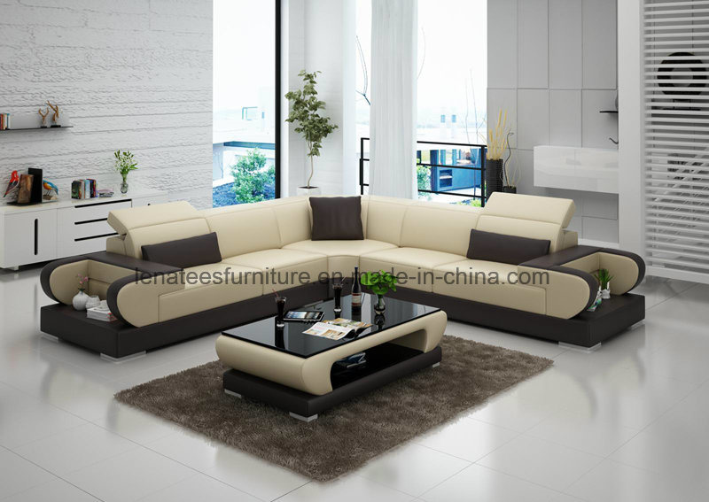 G8002b Luxury Villa Furniture Design Modern Corner Sofa