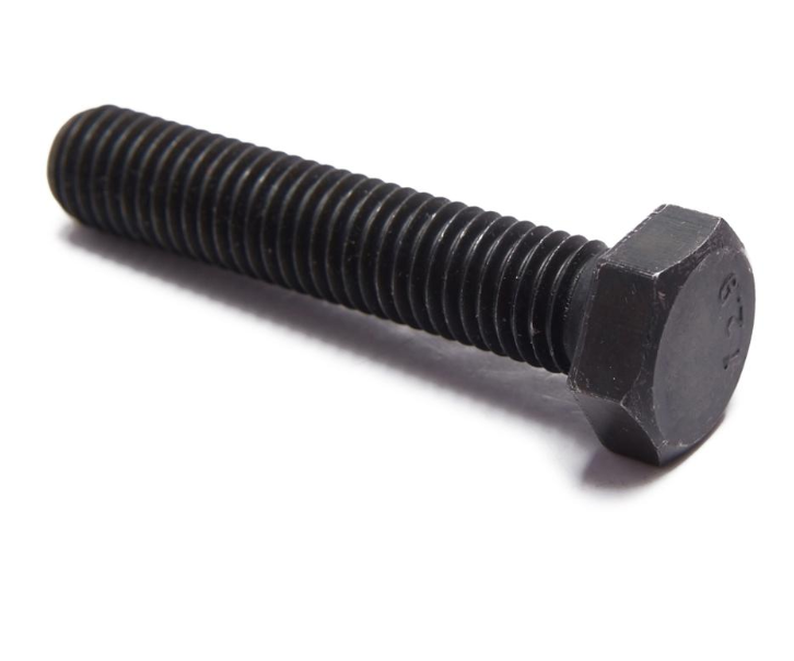 GB5783 Carbon Steel black oxide hex head bolt